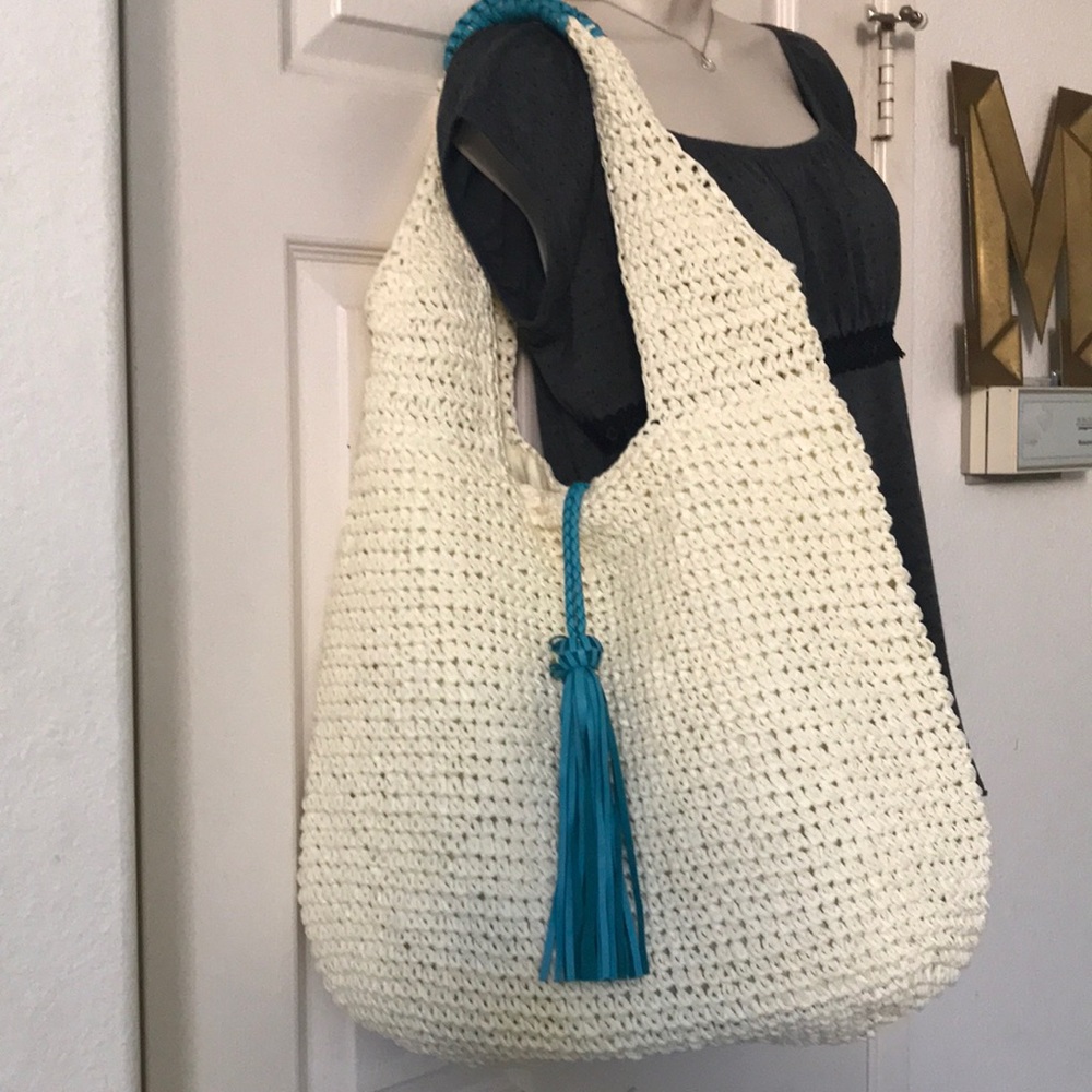Sun ‘N’ Sand Big Hobo Summer Straw Bag